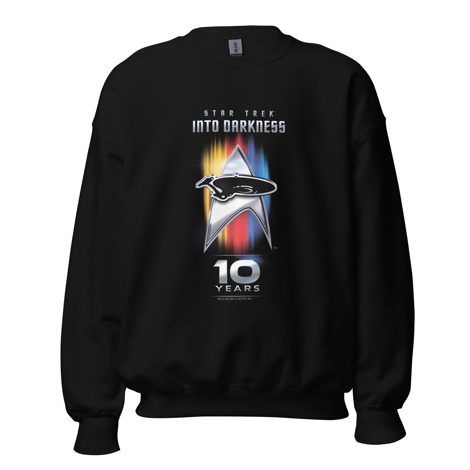 Star Trek XII: Into Darkness 10th Anniversary Fleece Crewneck Sweatshirt - Paramount Shop