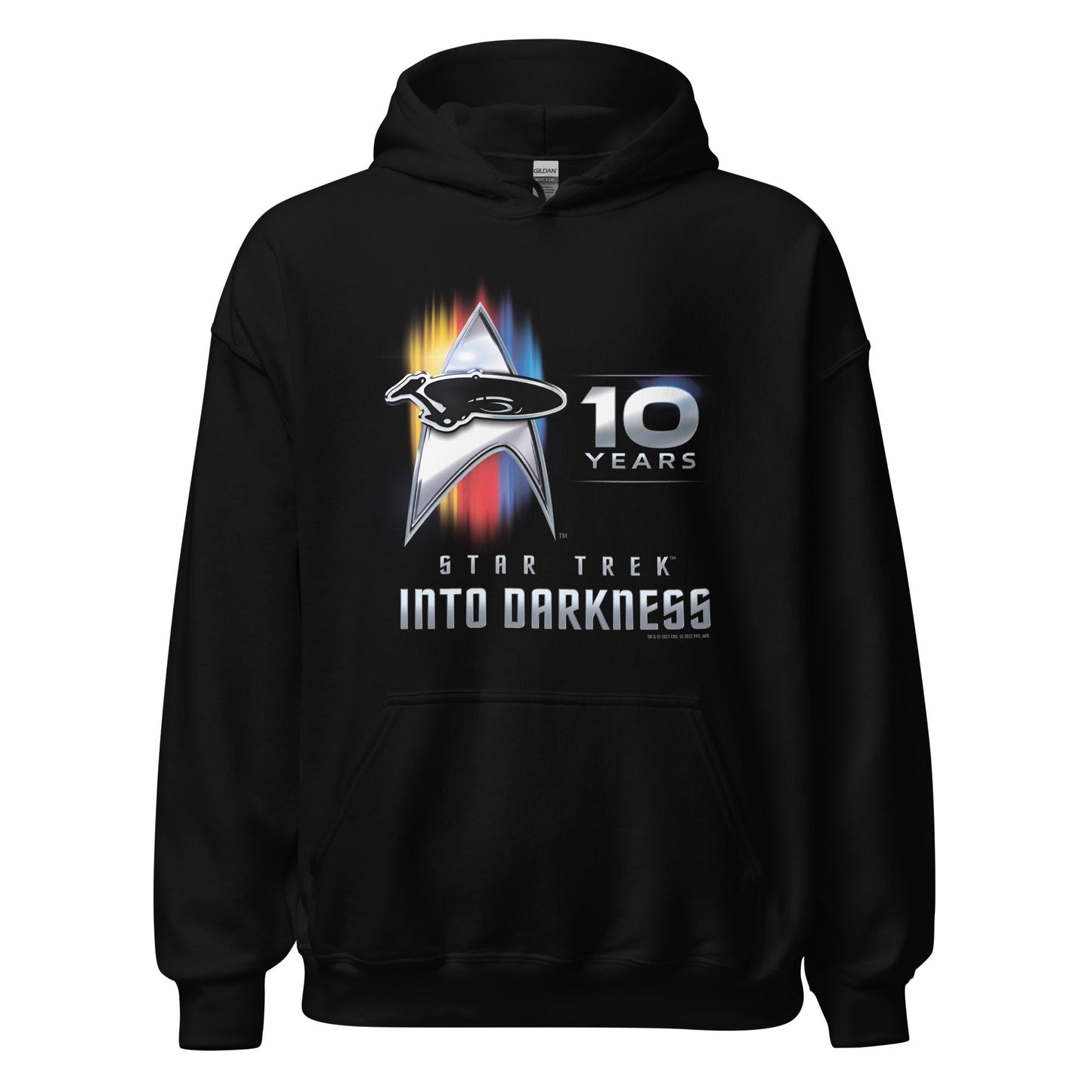 Star Trek XII: Into Darkness 10th Anniversary Hooded Sweatshirt - Paramount Shop