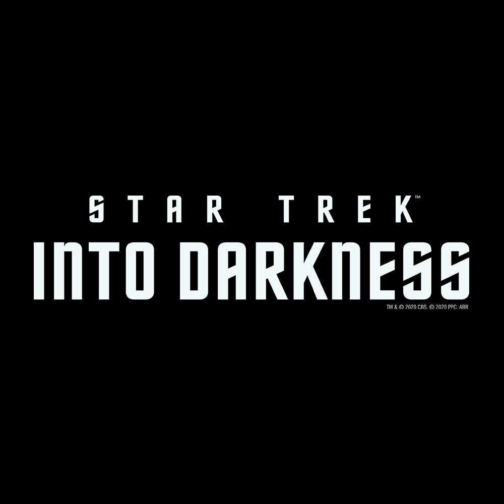 Star Trek XII: Into Darkness Logo Adult Short Sleeve T - Shirt - Paramount Shop