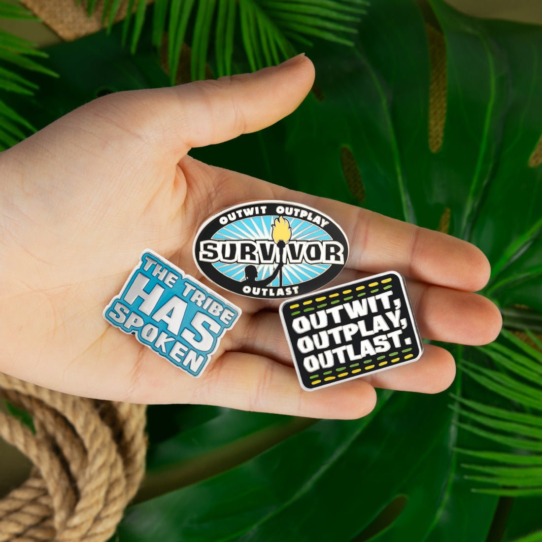 Survivor 3 Piece Enamel Pin Set - Paramount Shop