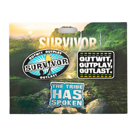 Survivor 3 Piece Enamel Pin Set - Paramount Shop