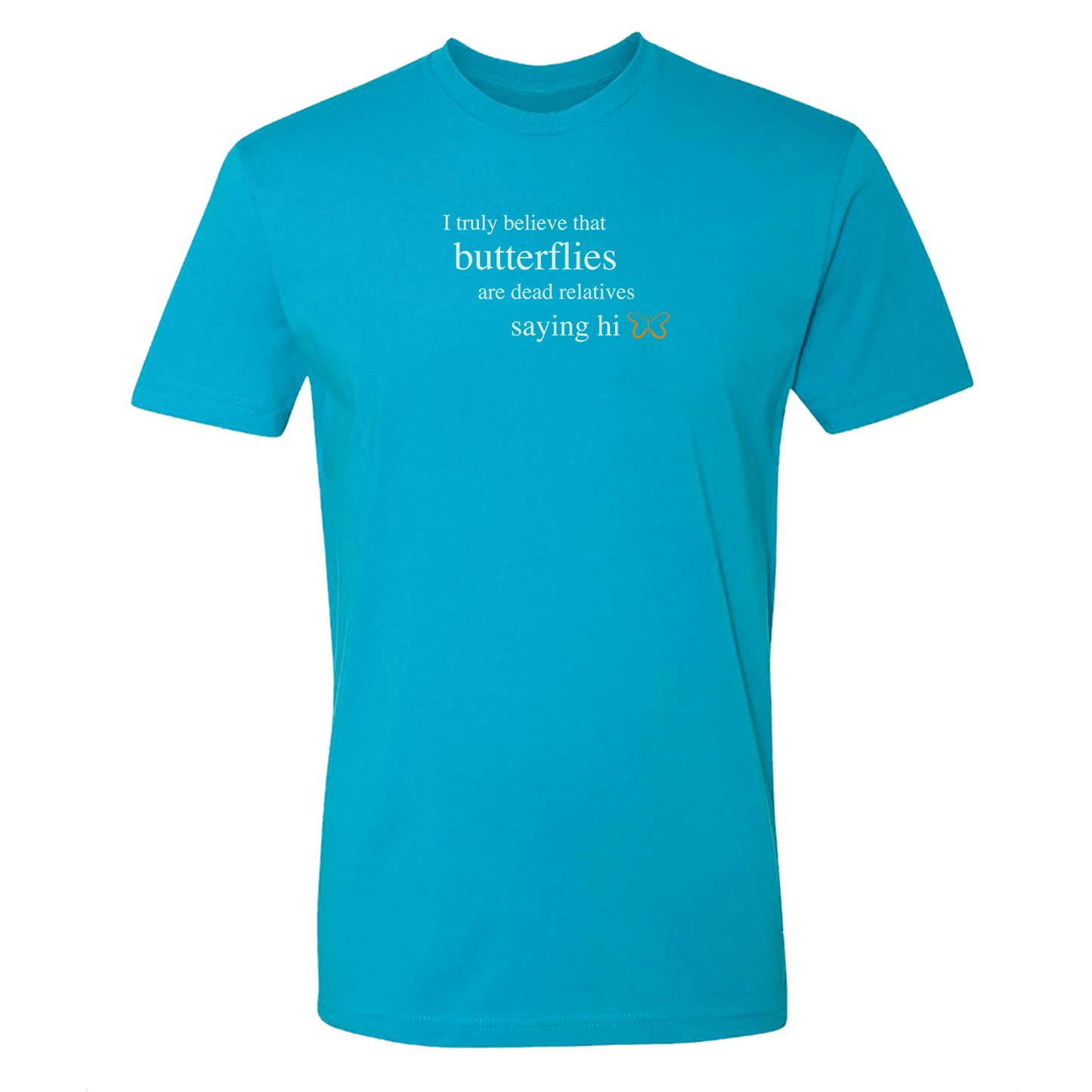 Survivor Butterflies Quote Adult Short Sleeve T - Shirt - Paramount Shop