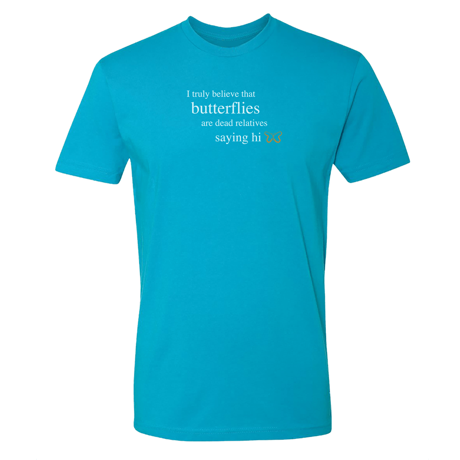 Survivor Butterflies Quote Adult Short Sleeve T - Shirt - Paramount Shop