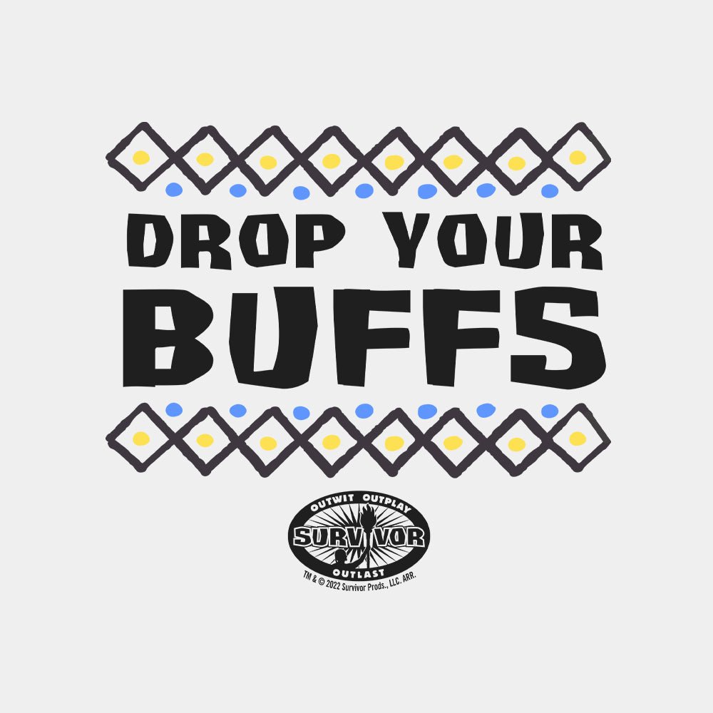 Survivor Drop Your BUFFs Kids Short Sleeve T - Shirt - Paramount Shop