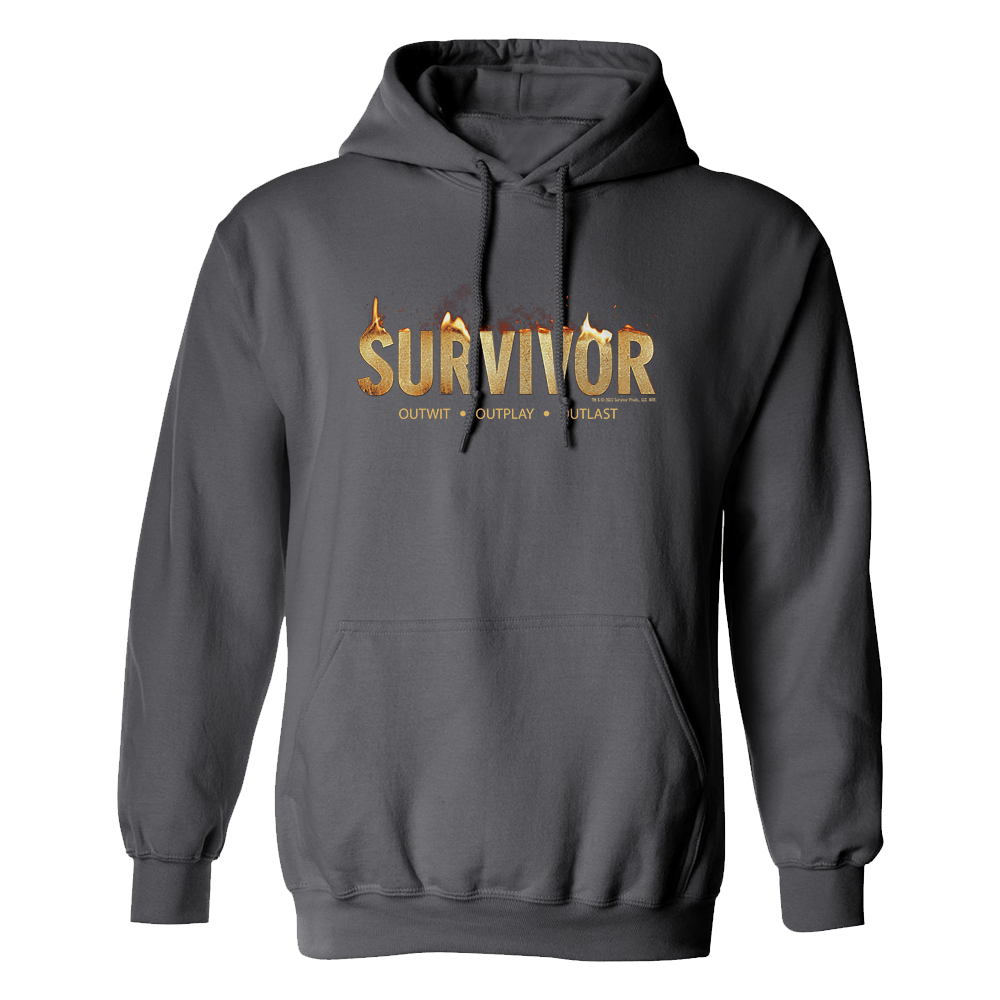 Survivor Flame Logo Hooded Sweatshirt - Paramount Shop