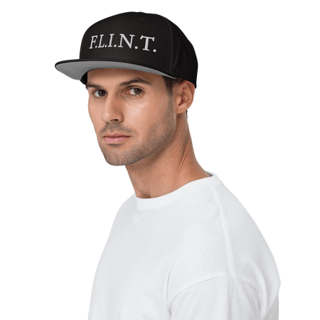 Survivor F.L.I.N.T Embroidered Snapback Hat - Paramount Shop