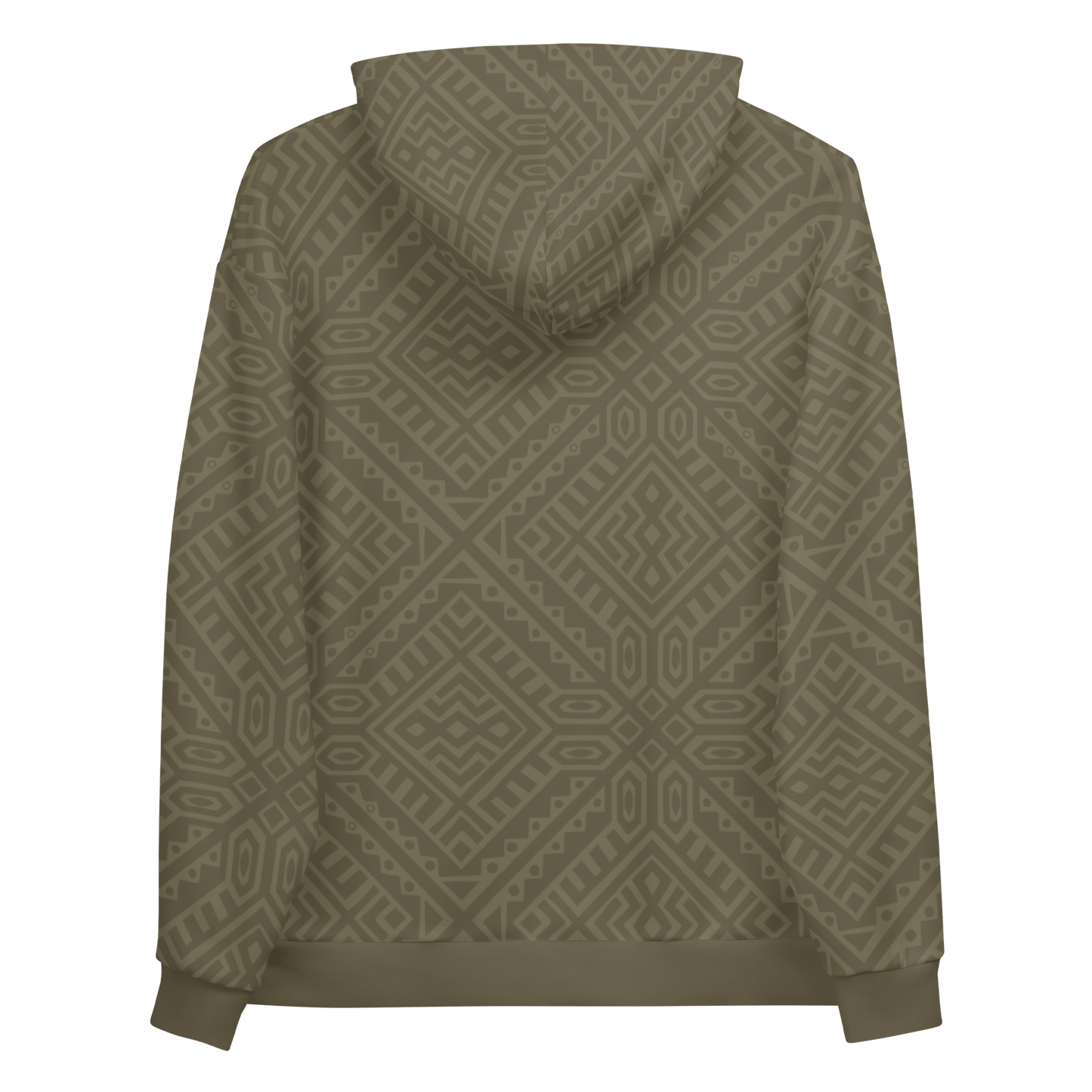 Survivor Green Tribal All Over Print Hooded Sweatshirt - Paramount Shop