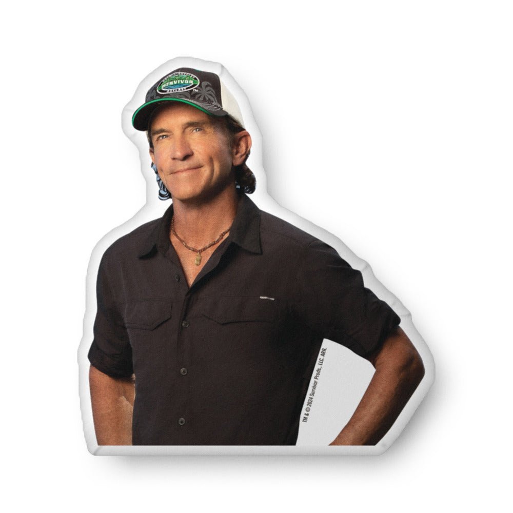 Survivor Jeff Probst Pillow - Paramount Shop