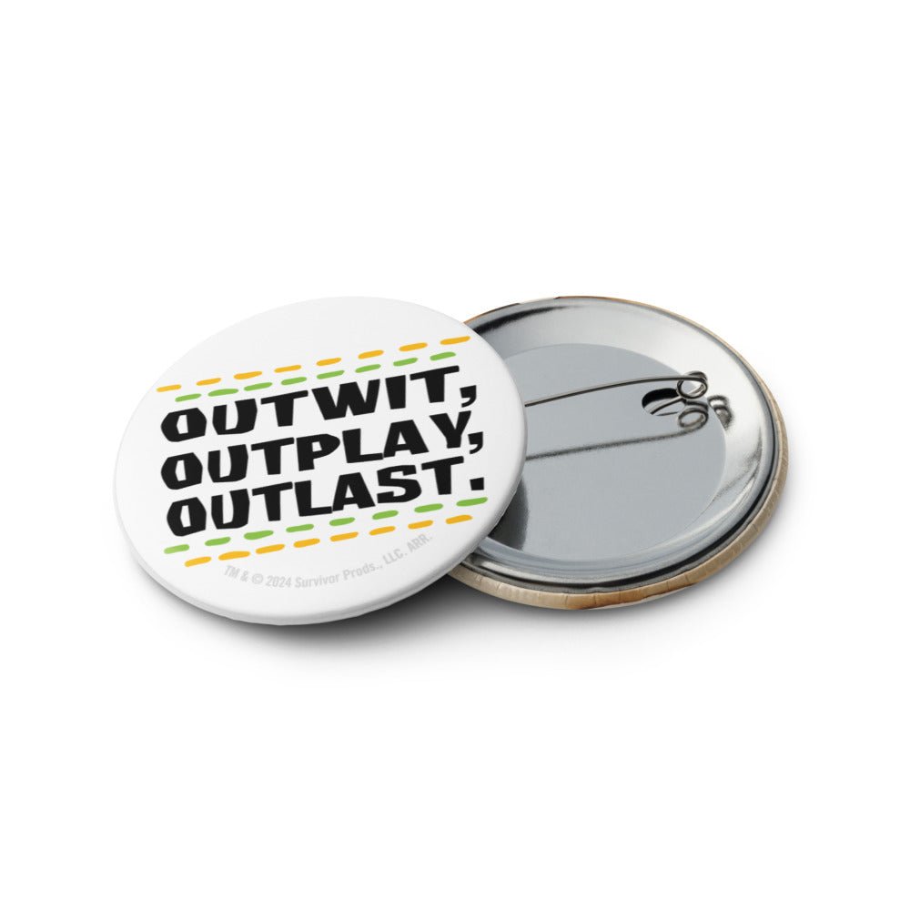 Survivor Jeff's Quotes Pin Set - Paramount Shop