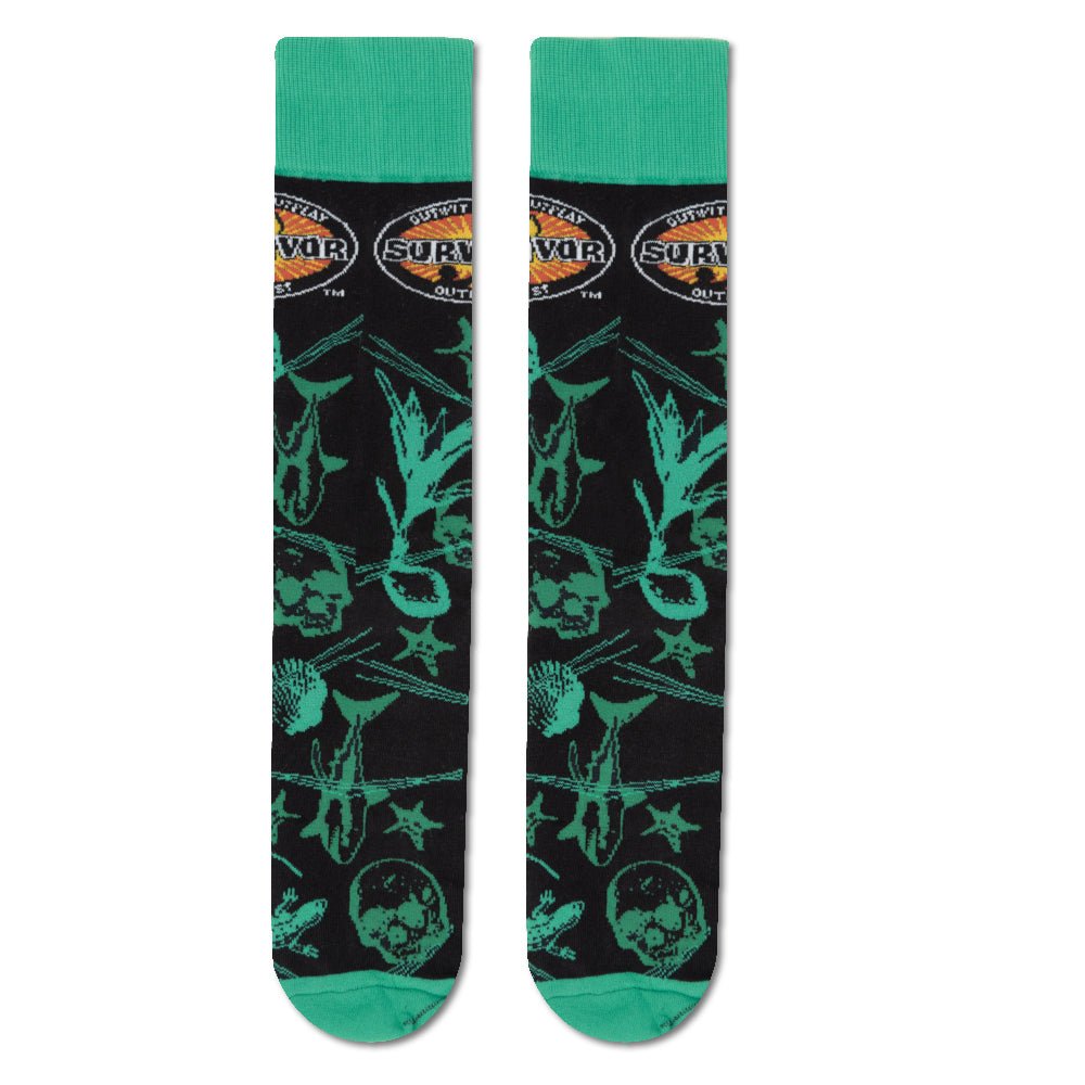 Survivor Jungle Print Socks - Paramount Shop