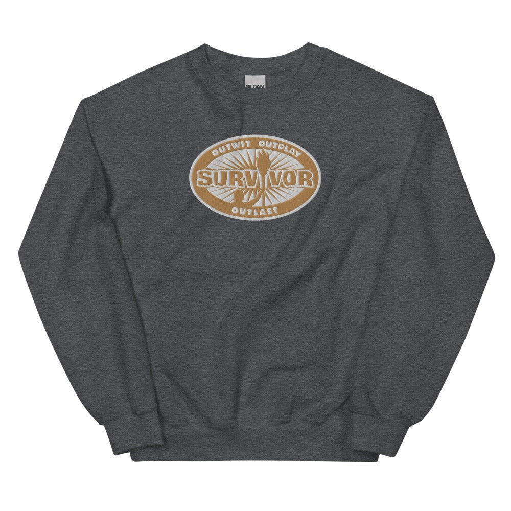 Survivor Logo Embroidered Crewneck Sweatshirt - Paramount Shop