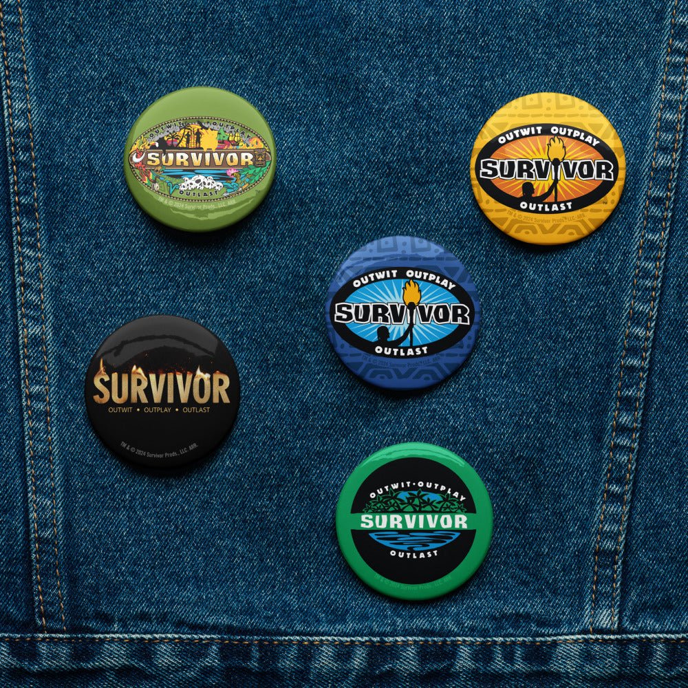 Survivor Logos Pin Set - Paramount Shop