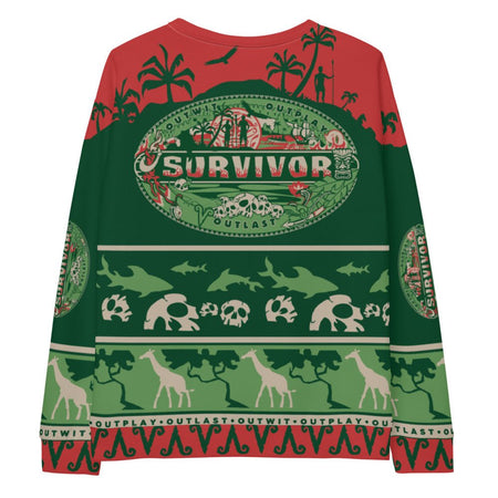 Survivor Mashup Logo Holiday Sweatshirt - Paramount Shop