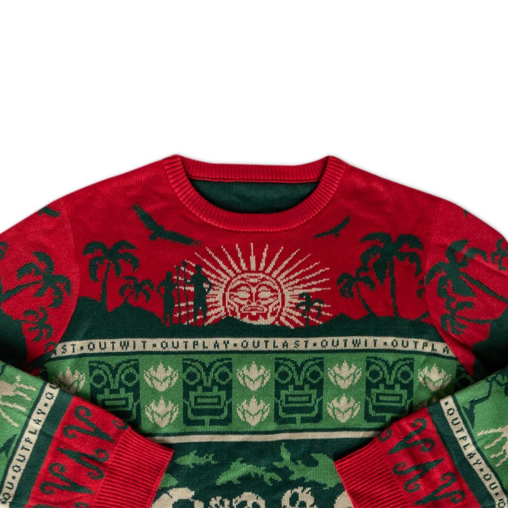 Survivor Mashup Logo Knitted Holiday Sweater - Paramount Shop