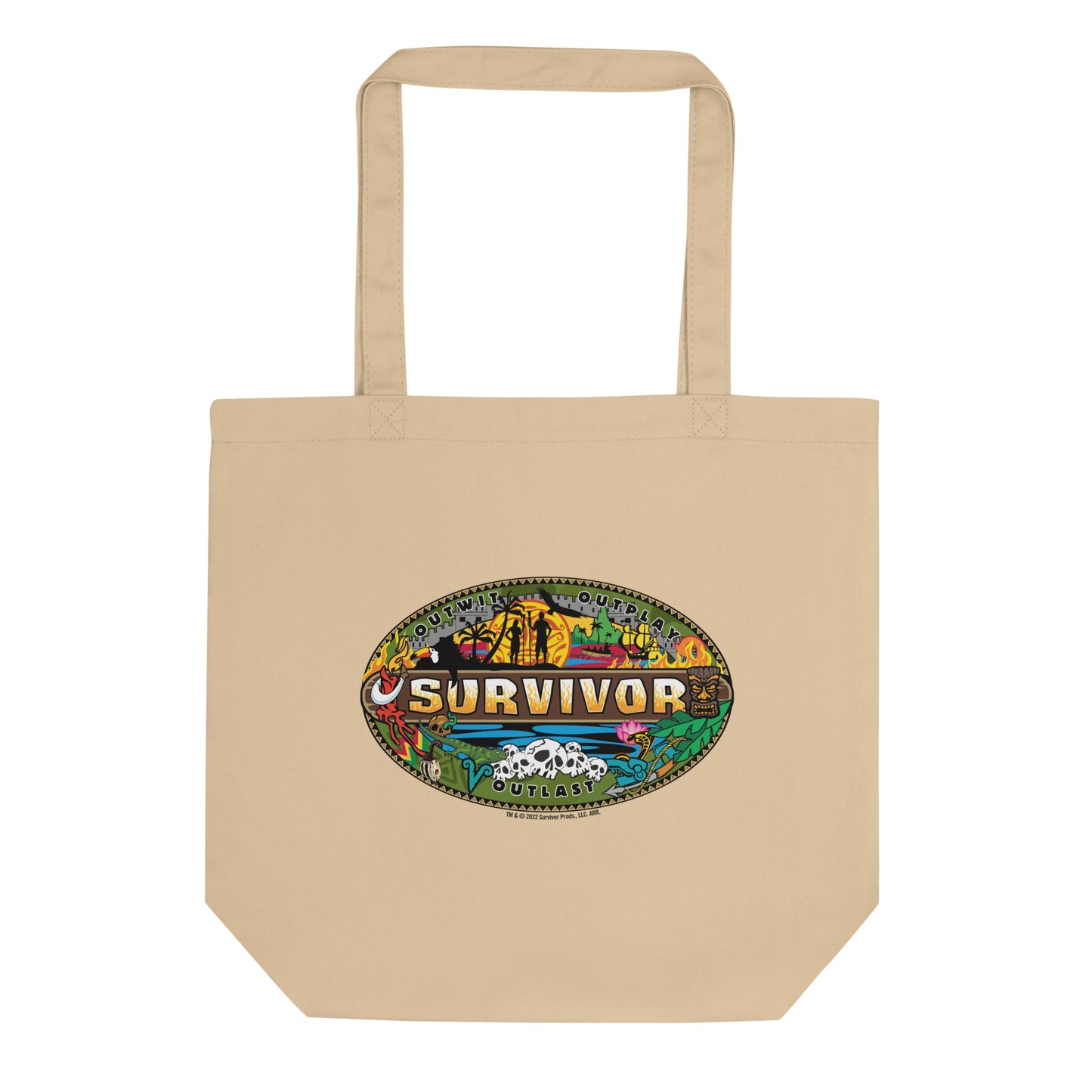 Survivor Mashup Logo Large Eco Tote - Paramount Shop