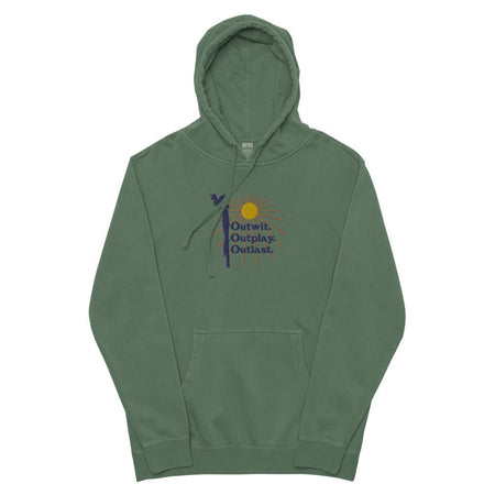 Survivor Outwit, Outplay, Outlast Embroidered Hoodie - Paramount Shop