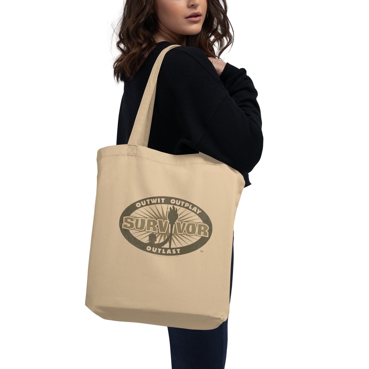 Survivor Outwit, Outplay, Outlast Large Eco Tote - Paramount Shop