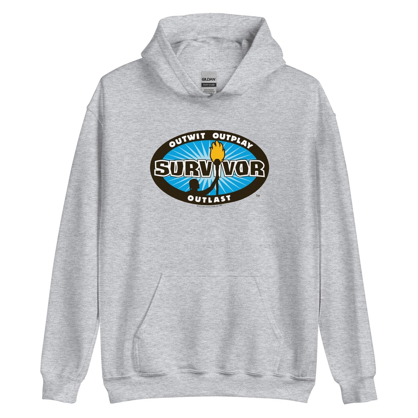 Survivor Outwit, Outplay, Outlast Logo Hooded Sweatshirt - Paramount Shop