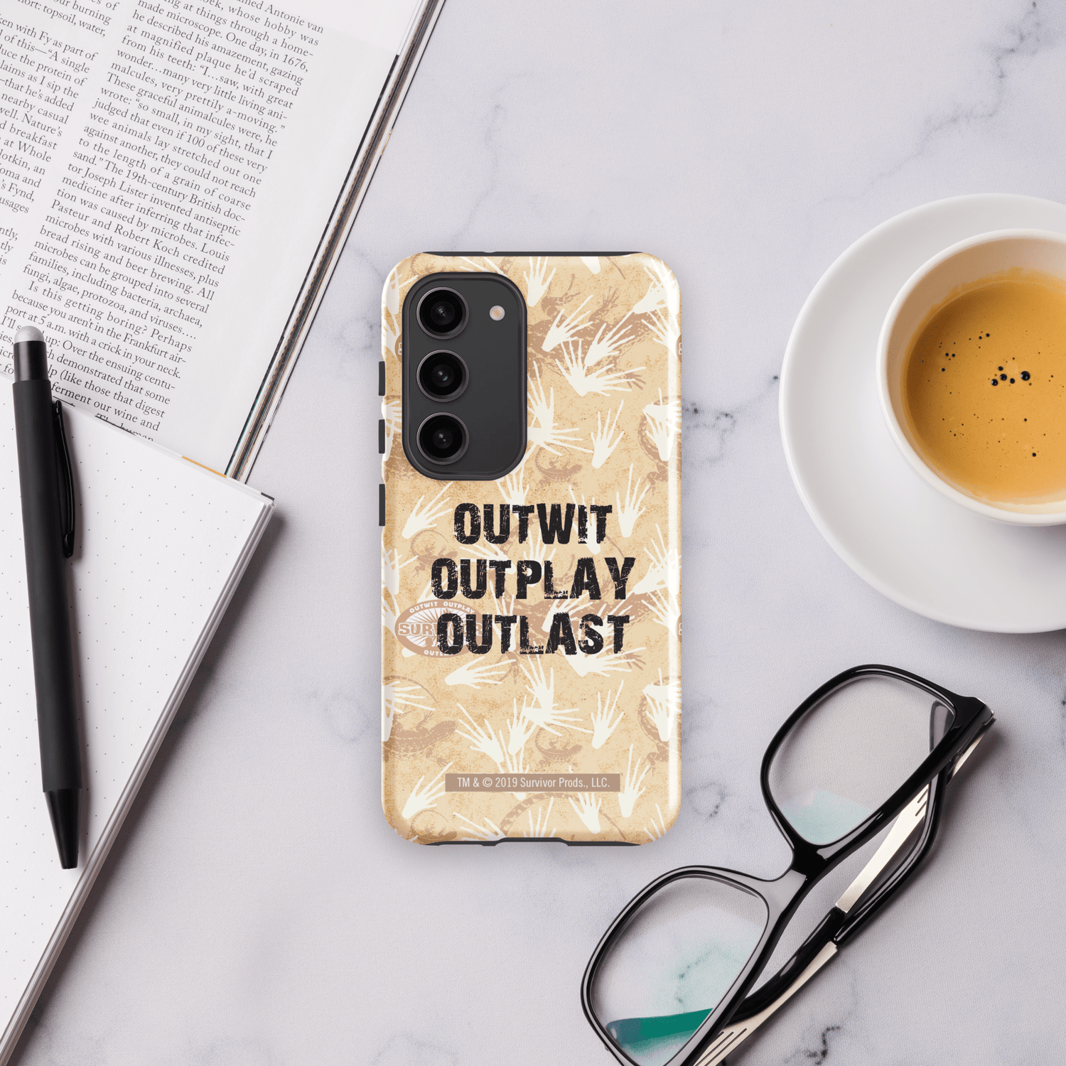 Survivor Outwit, Outplay, Outlast Tough Phone Case - Samsung - Paramount Shop