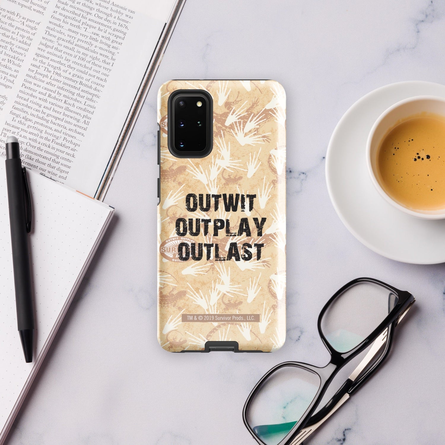 Survivor Outwit, Outplay, Outlast Tough Phone Case - Samsung - Paramount Shop