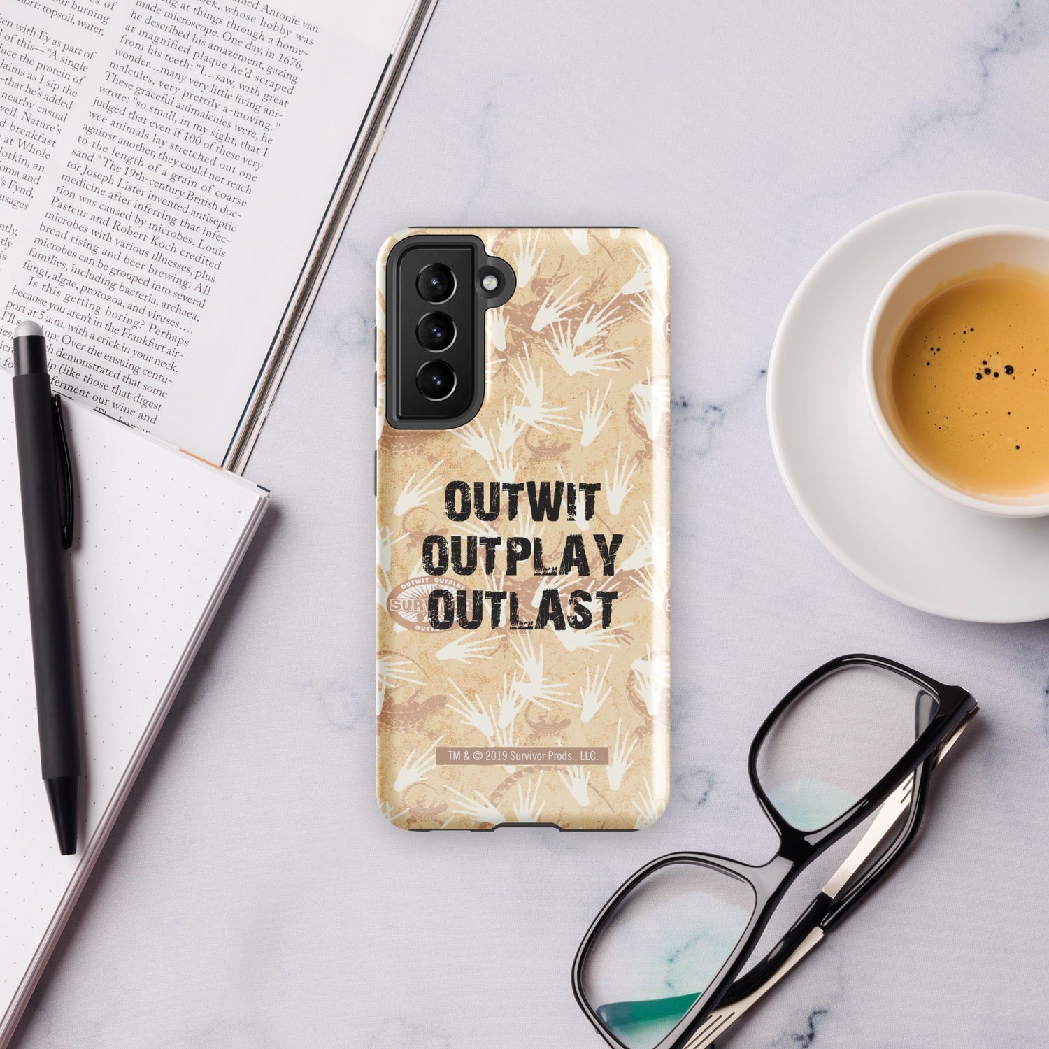 Survivor Outwit, Outplay, Outlast Tough Phone Case - Samsung - Paramount Shop