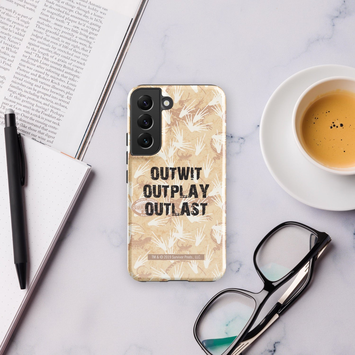 Survivor Outwit, Outplay, Outlast Tough Phone Case - Samsung - Paramount Shop