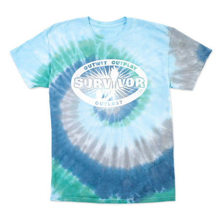 Survivor Premium Blue Tie Dye Shirt - Paramount Shop