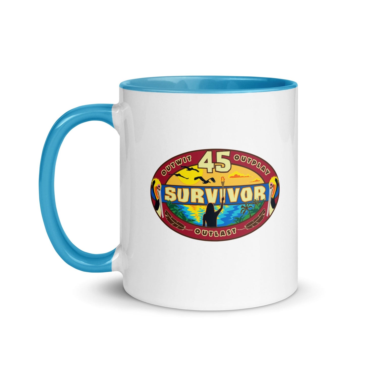 Survivor Season 45 Logo Two Tone Mug - Paramount Shop