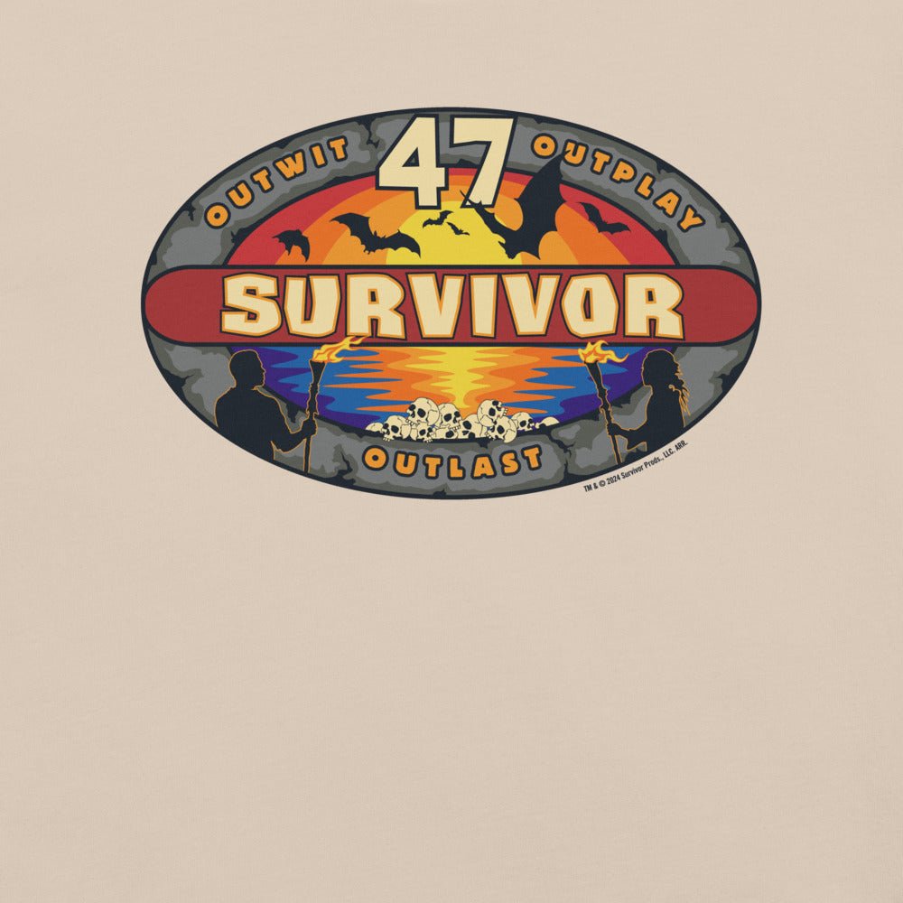 Survivor Season 47 Logo Unisex T - Shirt - Paramount Shop