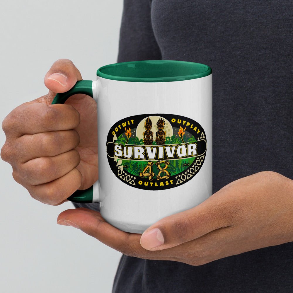 Survivor Season 48 Logo Two Tone Mug - Paramount Shop