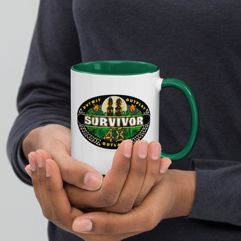 Survivor Season 48 Logo Two Tone Mug - Paramount Shop