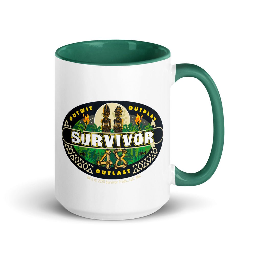 Survivor Season 48 Logo Two Tone Mug - Paramount Shop