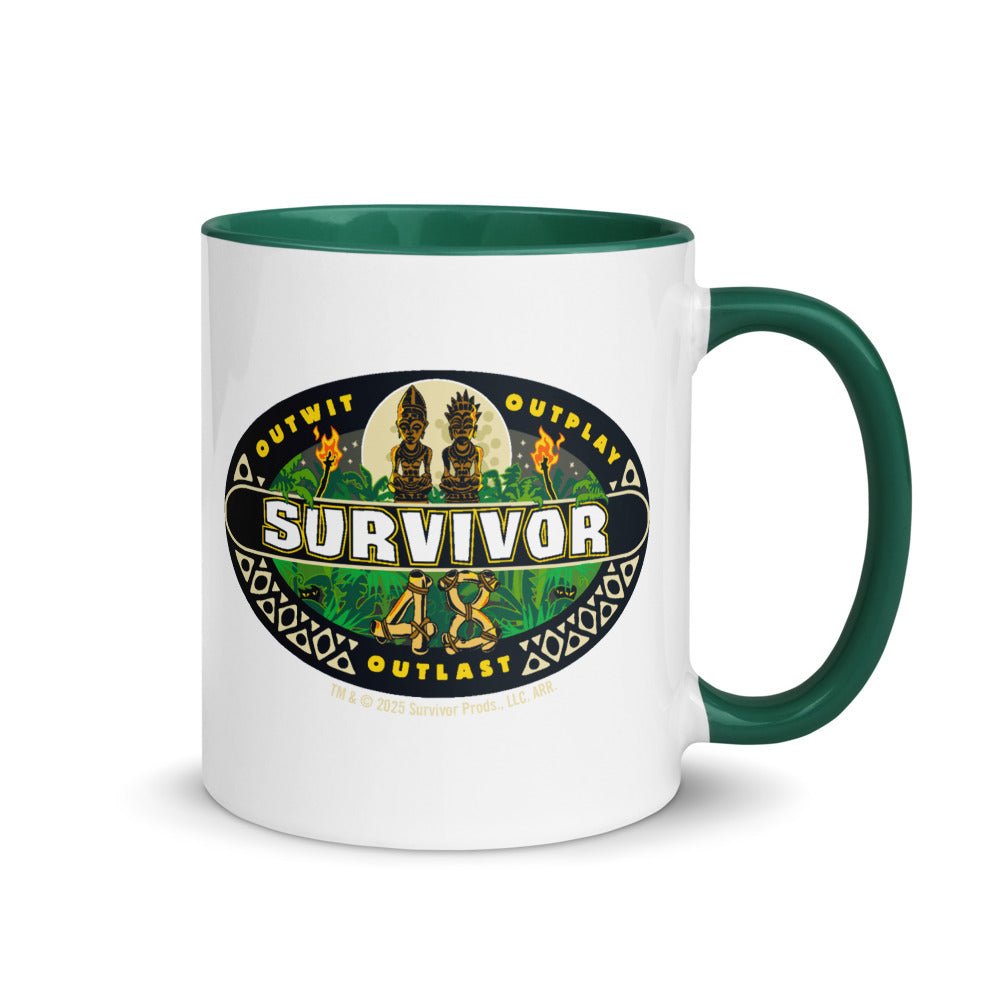 Survivor Season 48 Logo Two Tone Mug - Paramount Shop