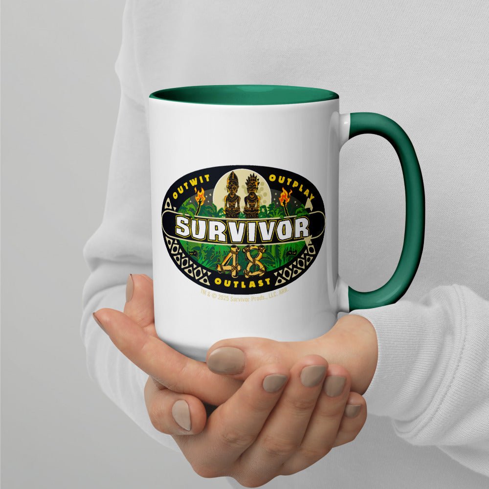 Survivor Season 48 Logo Two Tone Mug - Paramount Shop