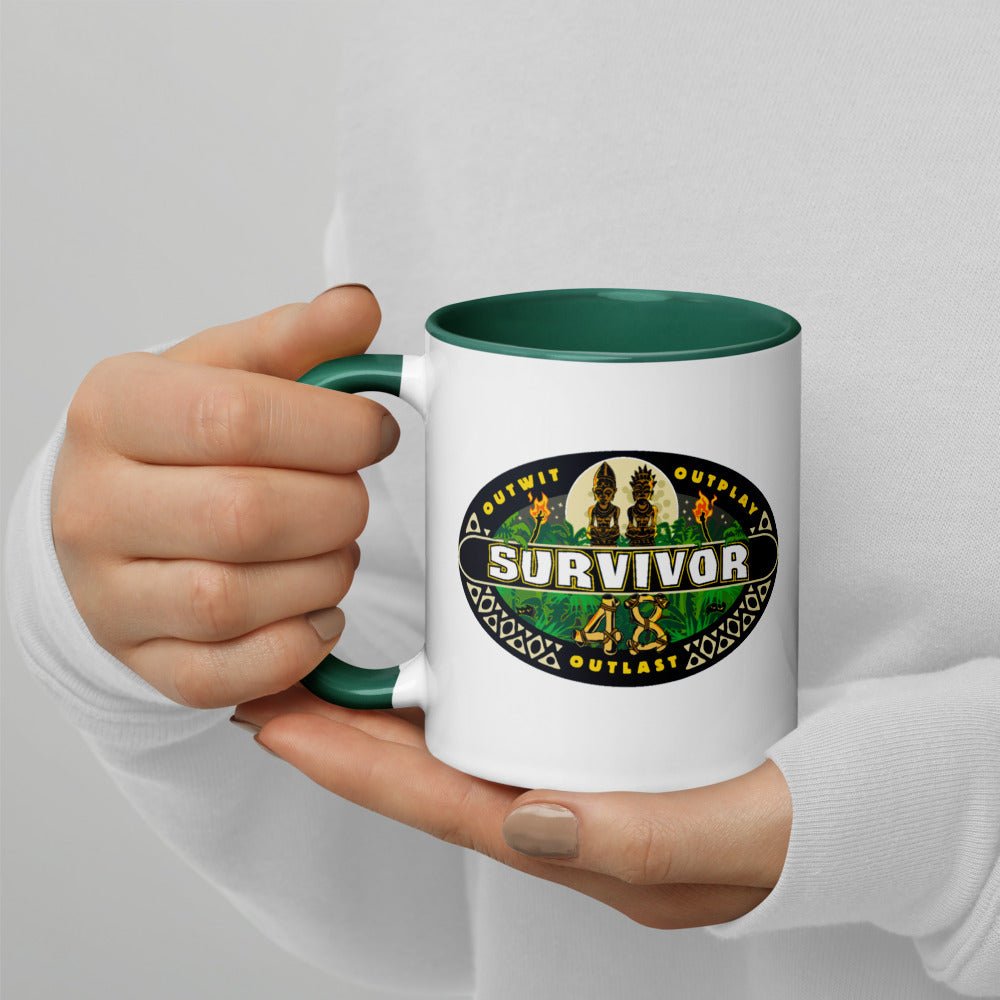 Survivor Season 48 Logo Two Tone Mug - Paramount Shop