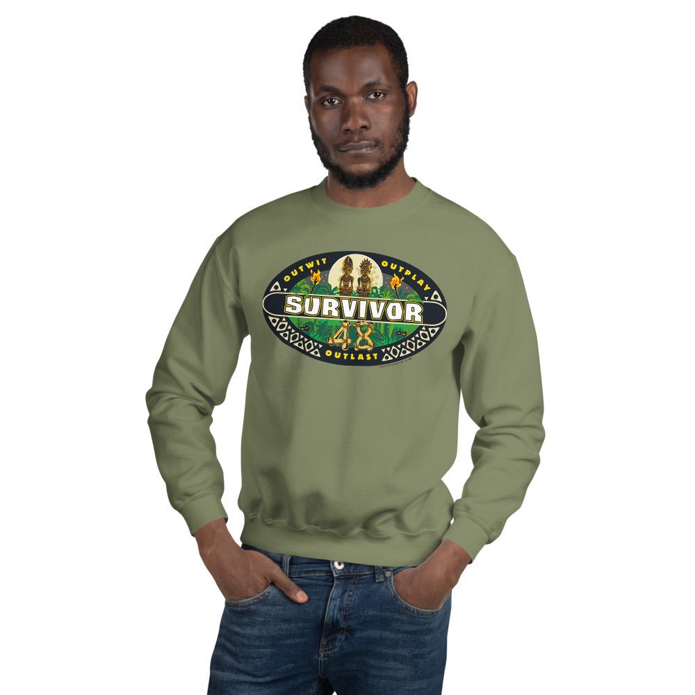 Survivor Season 48 Logo Unisex Crewneck Sweatshirt - Paramount Shop