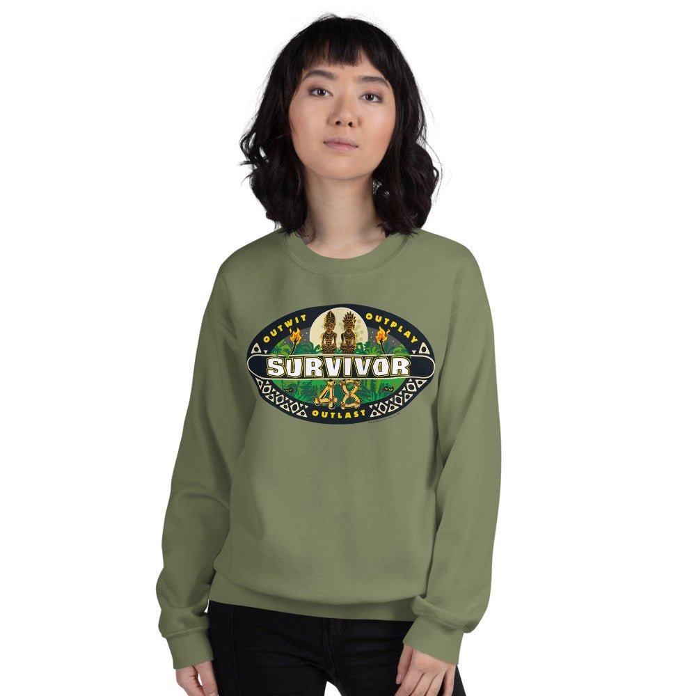 Survivor Season 48 Logo Unisex Crewneck Sweatshirt - Paramount Shop