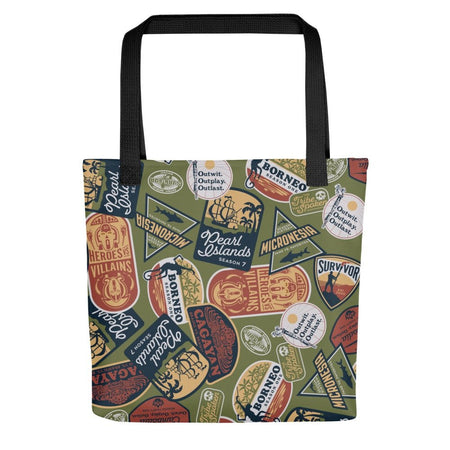 Survivor Seasons Pattern Tote Bag - Paramount Shop