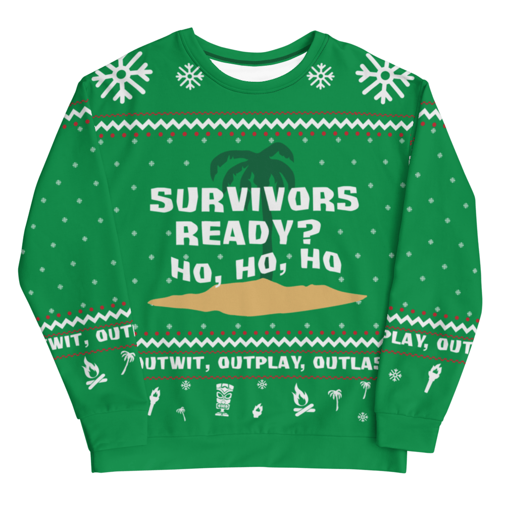 Survivor Survivors Ready Ho Ho Ho Unisex Crew Neck Sweatshirt - Paramount Shop