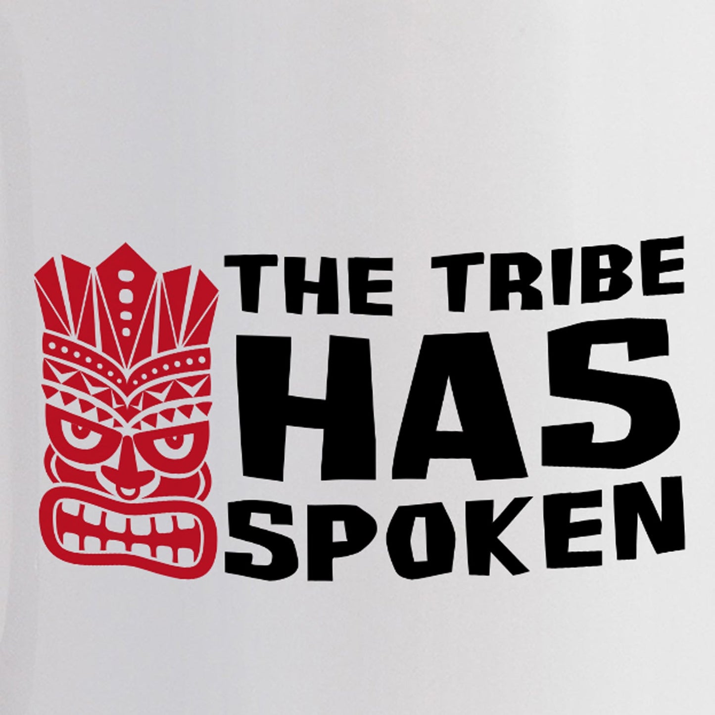 Survivor The Tiki Has Spoken Red Two - Tone Mug - Paramount Shop