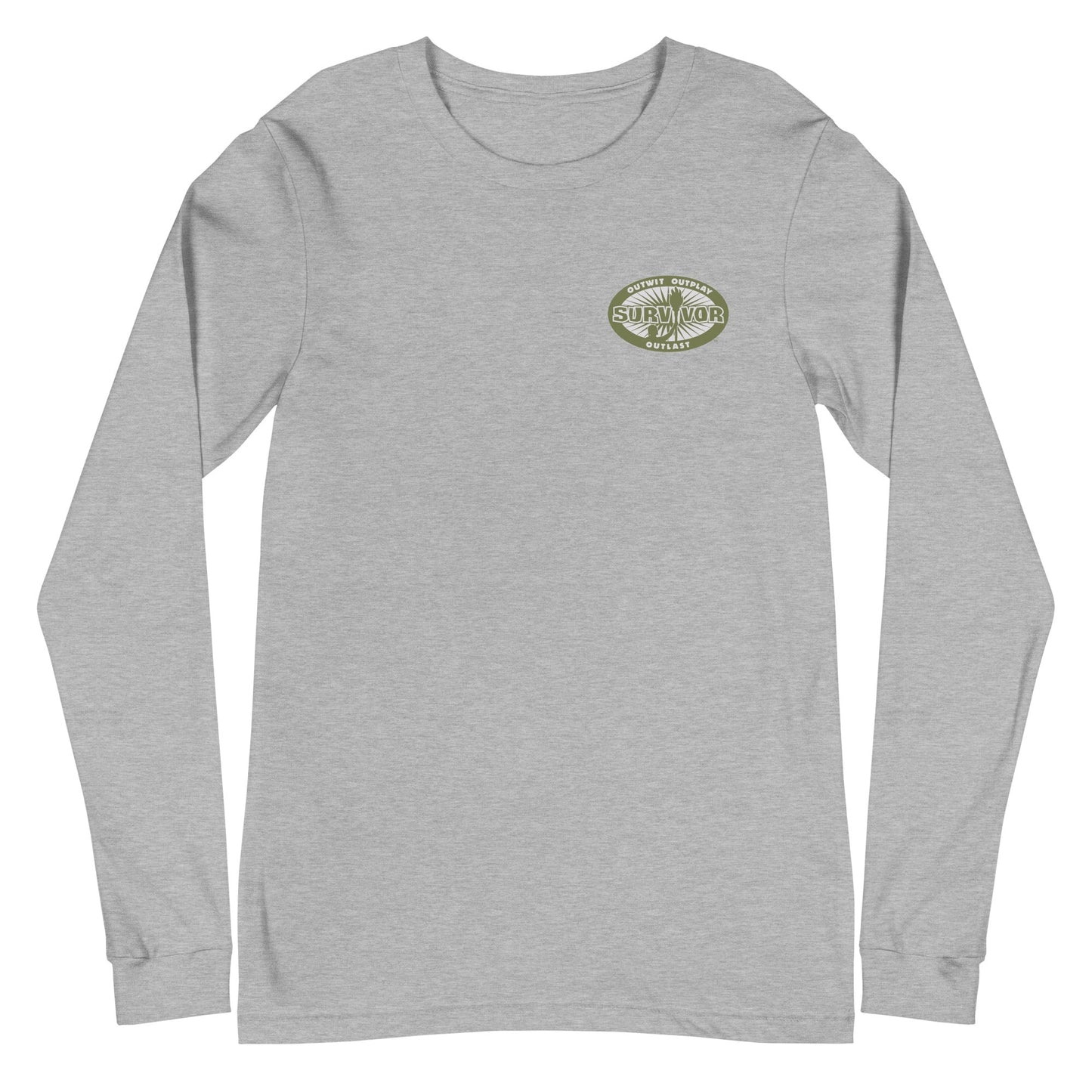 Survivor The Tribe Skull Long Sleeve T - Shirt - Paramount Shop