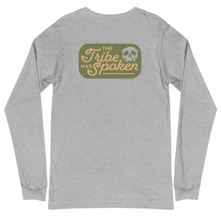 Survivor The Tribe Skull Long Sleeve T - Shirt - Paramount Shop