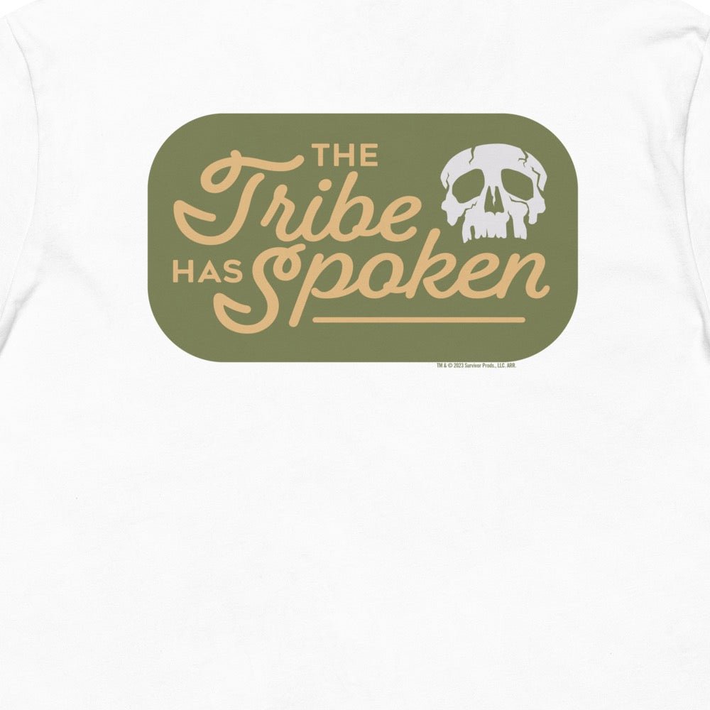 Survivor The Tribe Skull T - Shirt - Paramount Shop