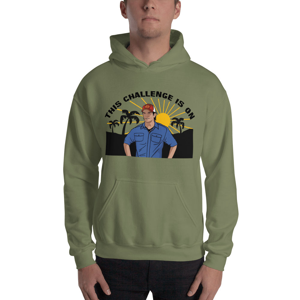 Survivor This Challenge Is On Hooded Sweatshirt - Paramount Shop