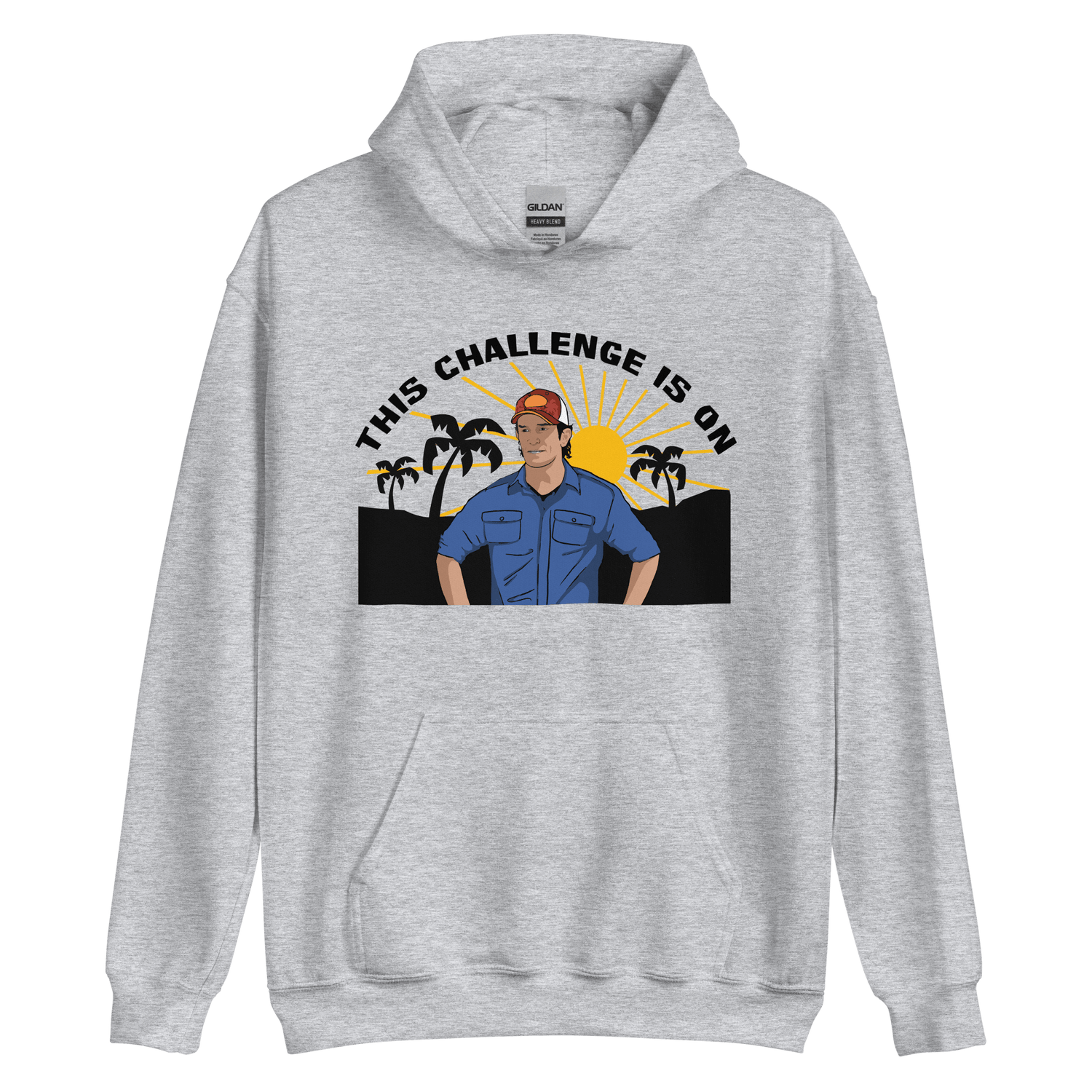 Survivor This Challenge Is On Hooded Sweatshirt - Paramount Shop