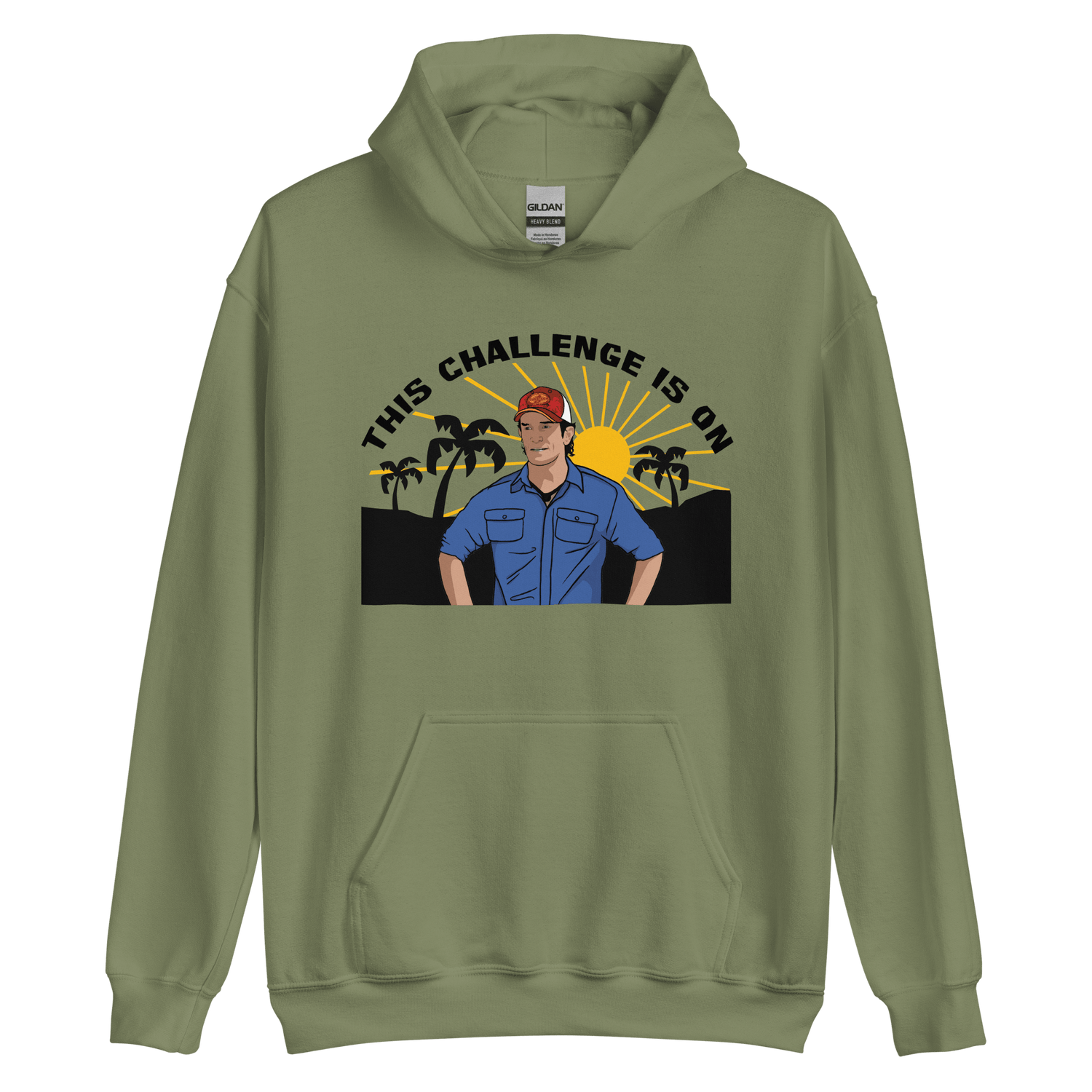 Survivor This Challenge Is On Hooded Sweatshirt - Paramount Shop