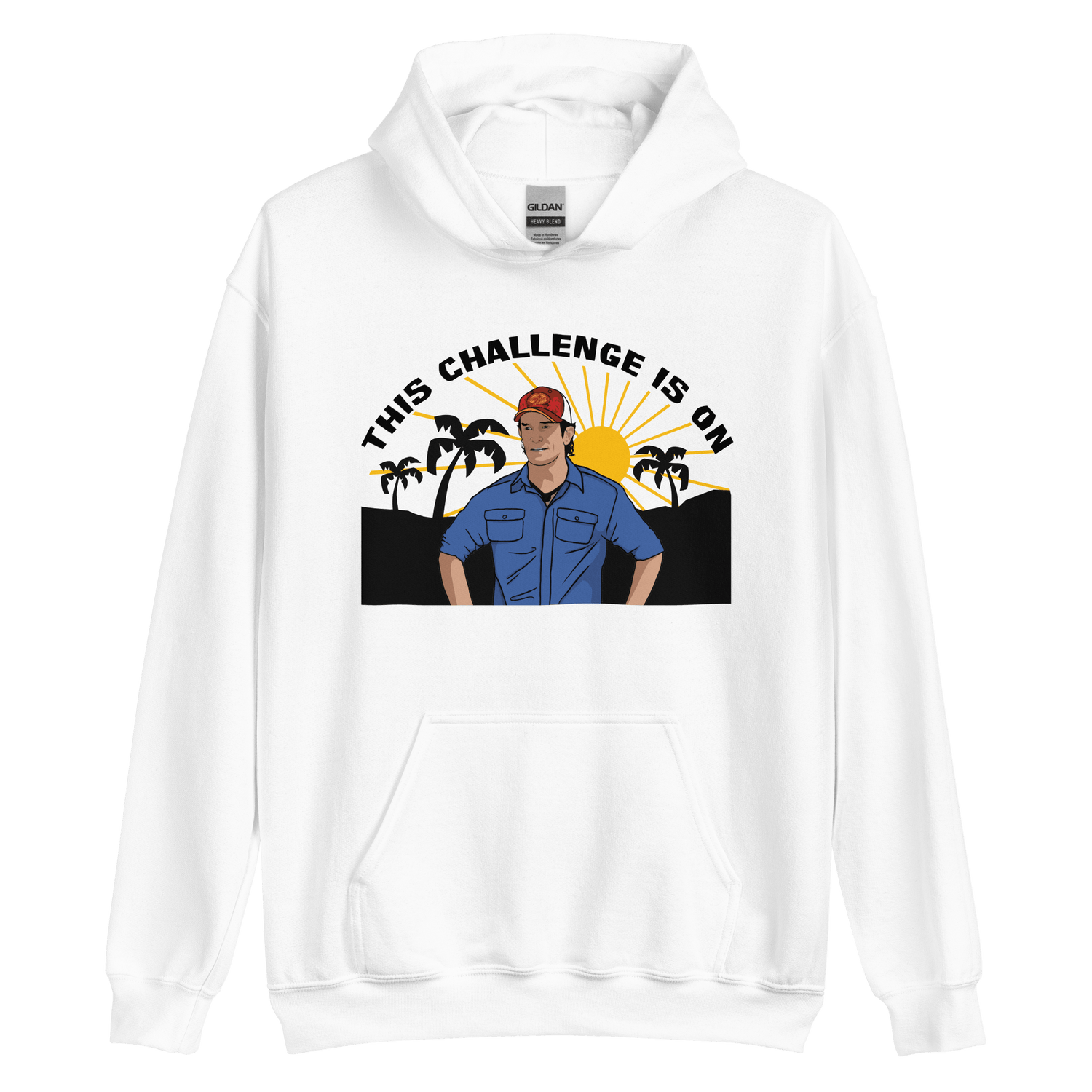 Survivor This Challenge Is On Hooded Sweatshirt - Paramount Shop