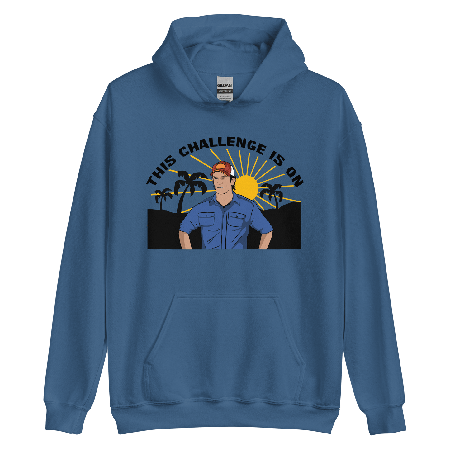 Survivor This Challenge Is On Hooded Sweatshirt - Paramount Shop