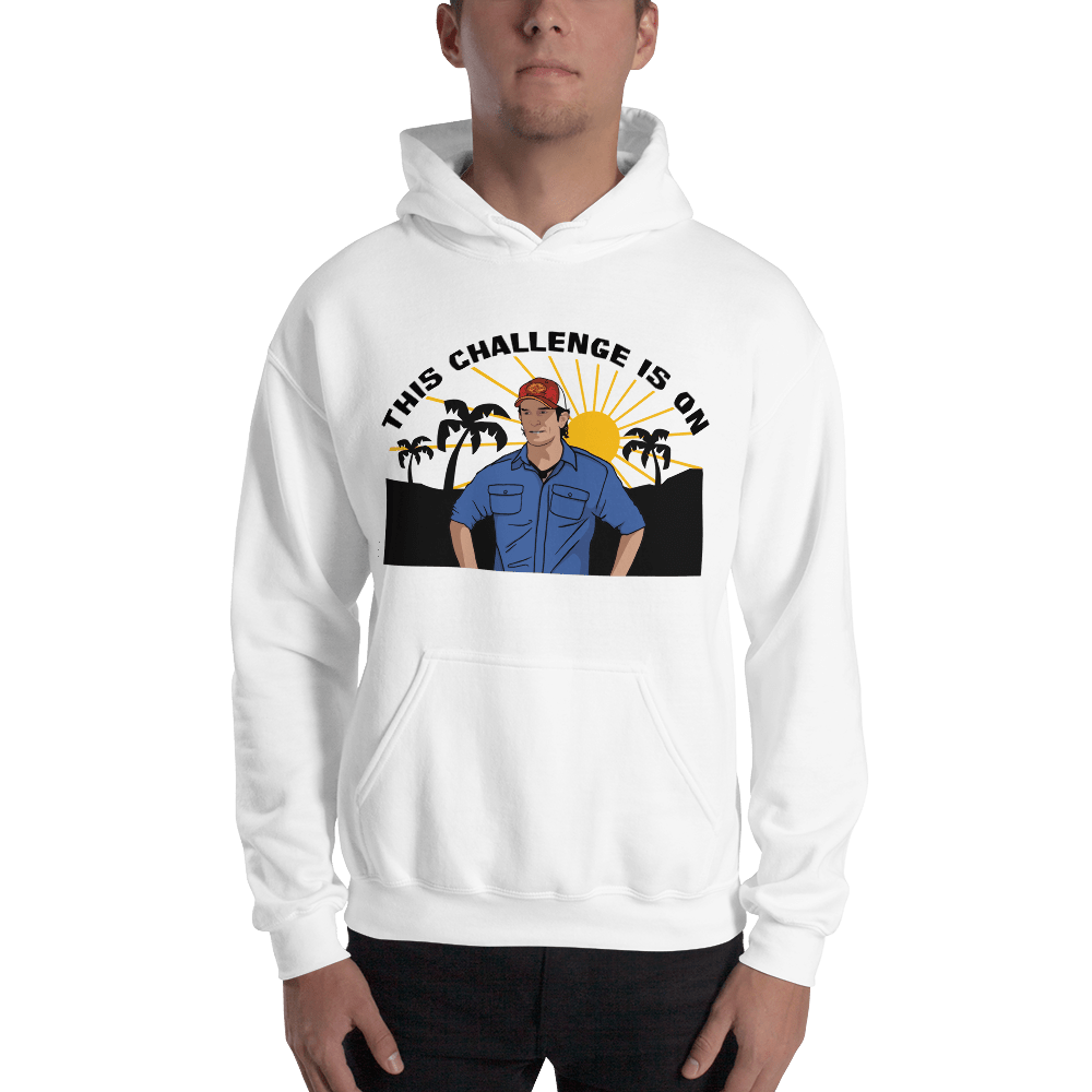 Survivor This Challenge Is On Hooded Sweatshirt - Paramount Shop