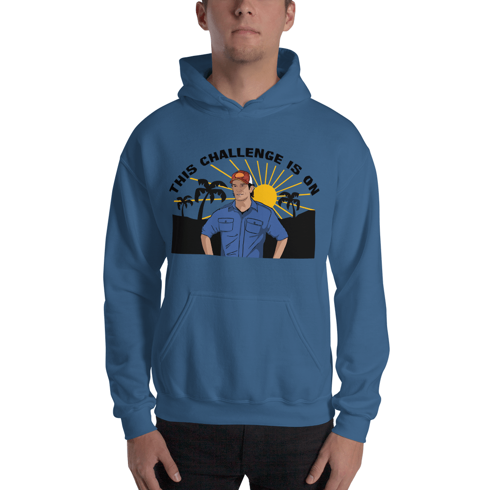 Survivor This Challenge Is On Hooded Sweatshirt - Paramount Shop